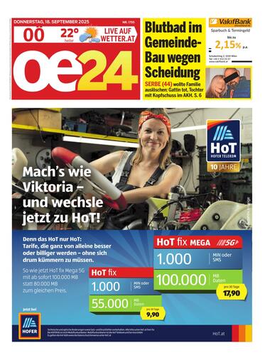 oe24 Abendausgabe