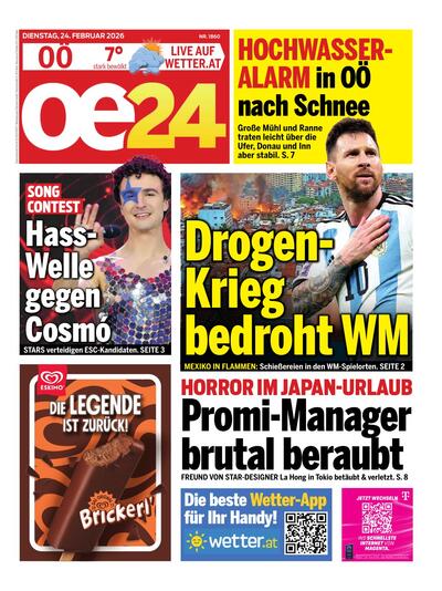 oe24 Abendausgabe 2026-02-24