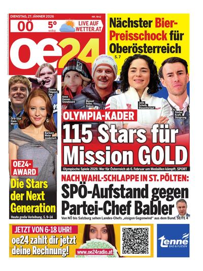 Hauptausgabe oe24 Abendausgabe