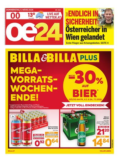 Hauptausgabe oe24 Abendausgabe