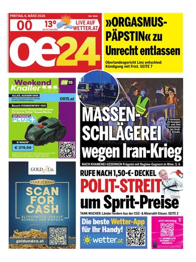 Hauptausgabe oe24 Abendausgabe