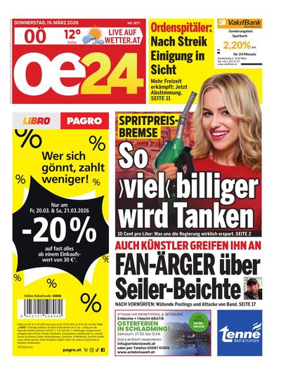 Hauptausgabe oe24 Abendausgabe