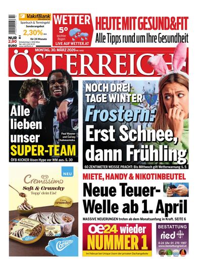 Abendausgabe 2026-03-30