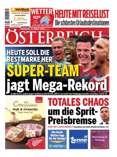 Hauptausgabe Abendausgabe