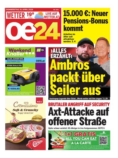 Hauptausgabe oe24 Abendausgabe