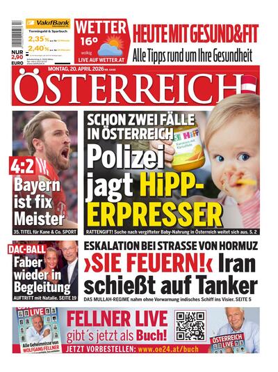 Abendausgabe 2026-04-20