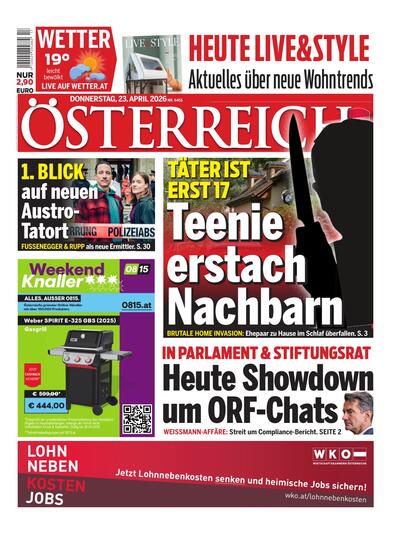 Abendausgabe 2026-04-23
