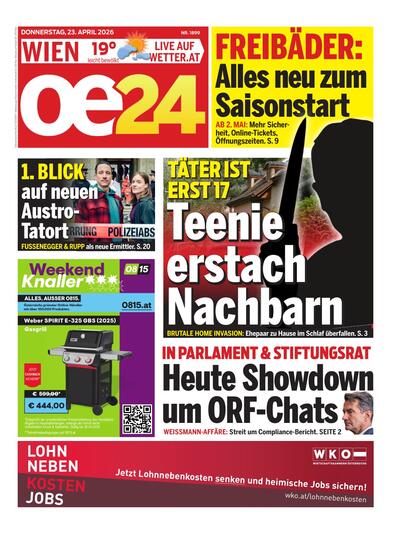 Hauptausgabe oe24