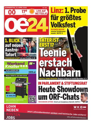 oe24 Abendausgabe 2026-04-23