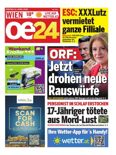 Hauptausgabe oe24