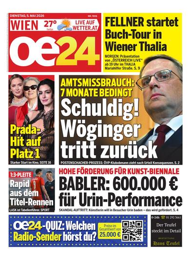 Hauptausgabe oe24