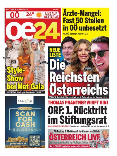 oe24 Abendausgabe 2026-05-06