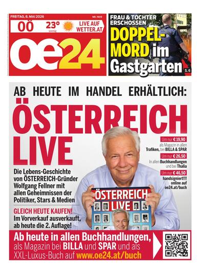 oe24 Abendausgabe 2026-05-08