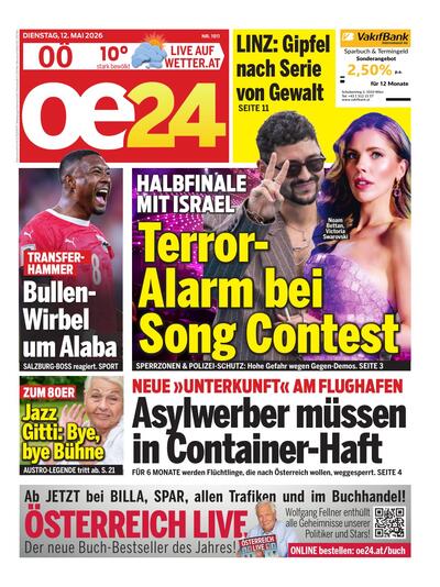 oe24 Abendausgabe 2026-05-12