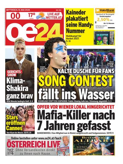oe24 Abendausgabe 2026-05-13
