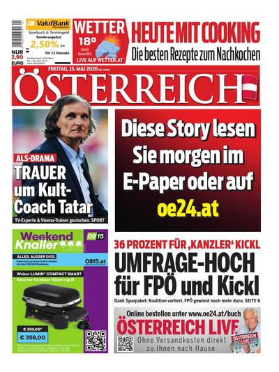 Abendausgabe 2026-05-15