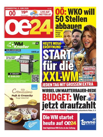 oe24 Abendausgabe 2026-06-11