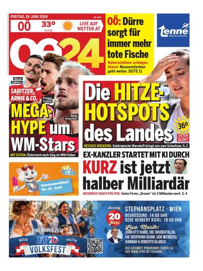 oe24 Abendausgabe 2026-06-19