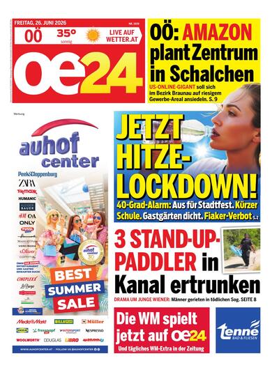 oe24 Abendausgabe 2026-06-26
