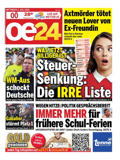 oe24 Abendausgabe 2026-07-01