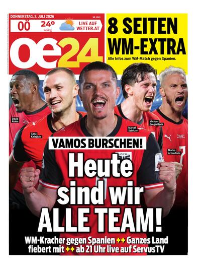 oe24 Abendausgabe 2026-07-02