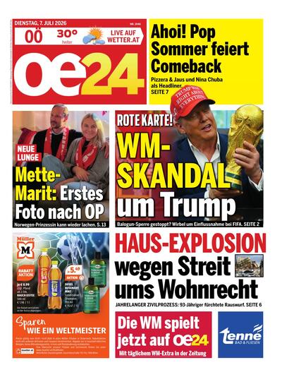 oe24 Abendausgabe 2026-07-07