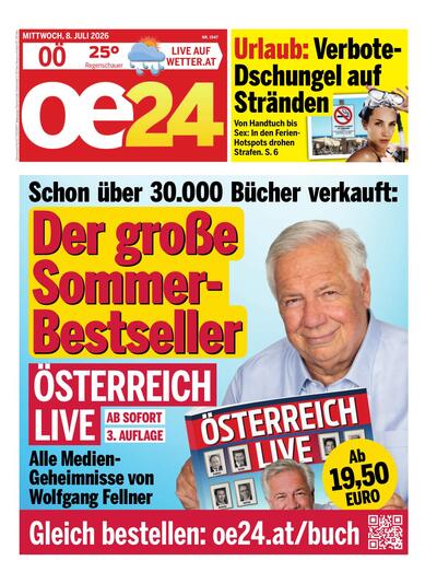 oe24 Abendausgabe 2026-07-08