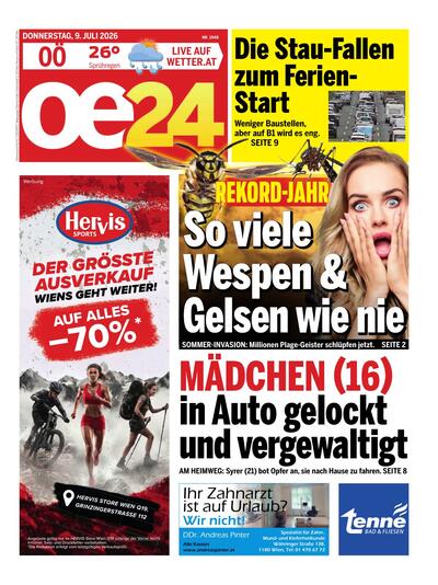oe24 Abendausgabe 2026-07-09