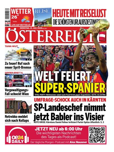 Abendausgabe 2026-07-21