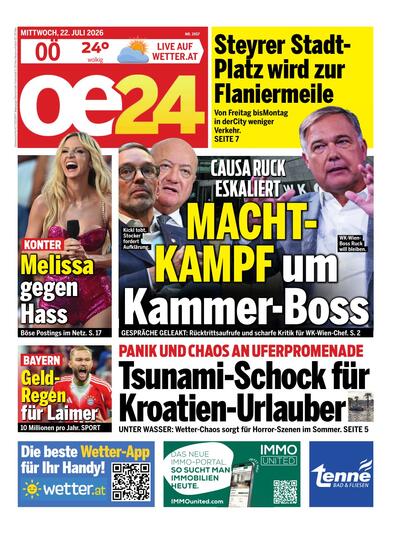 oe24 Abendausgabe 2026-07-22