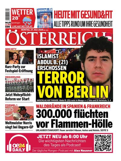 Abendausgabe 2026-07-27