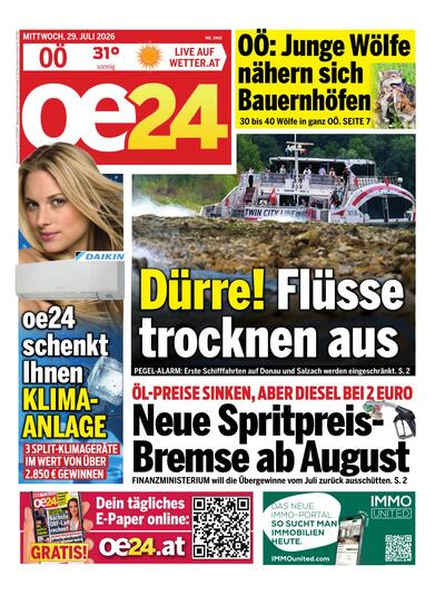 oe24 Abendausgabe 2026-07-29