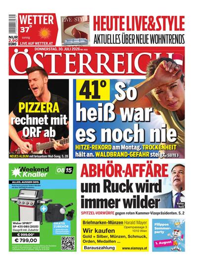 Abendausgabe 2026-07-30