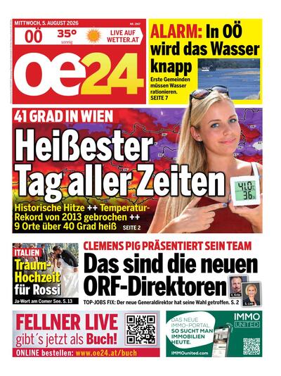 oe24 Abendausgabe 2026-08-05
