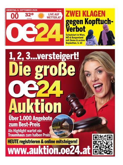 oe24 Abendausgabe 2026-09-08
