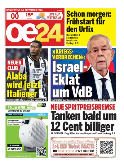 oe24 Abendausgabe