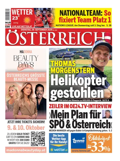 Abendausgabe 2026-09-29