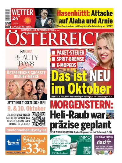 Abendausgabe 2026-09-30