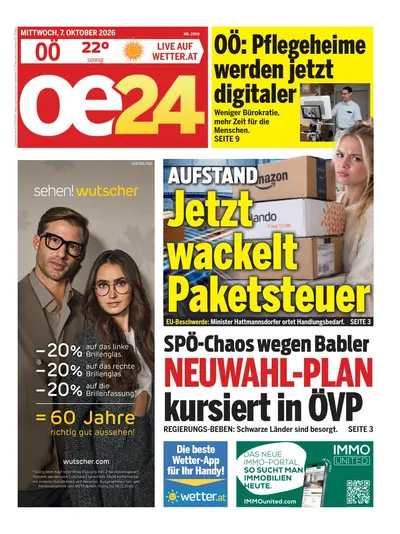 oe24 Abendausgabe 2026-10-07