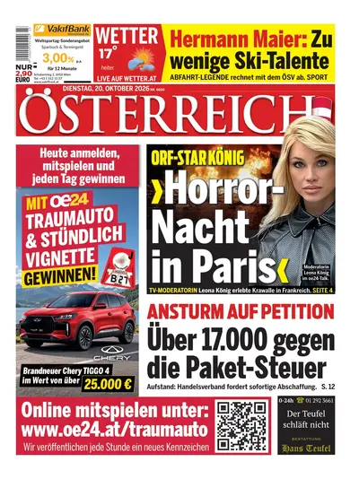 Abendausgabe 2026-10-20